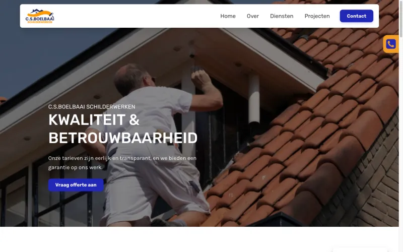 WordPress website portfolio